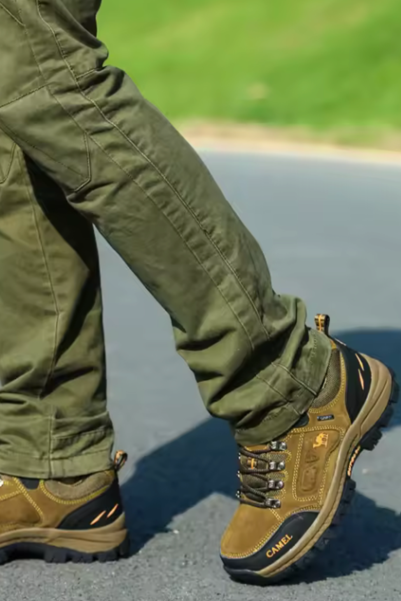 Amelio Innovative Hiking Boots - Khaki