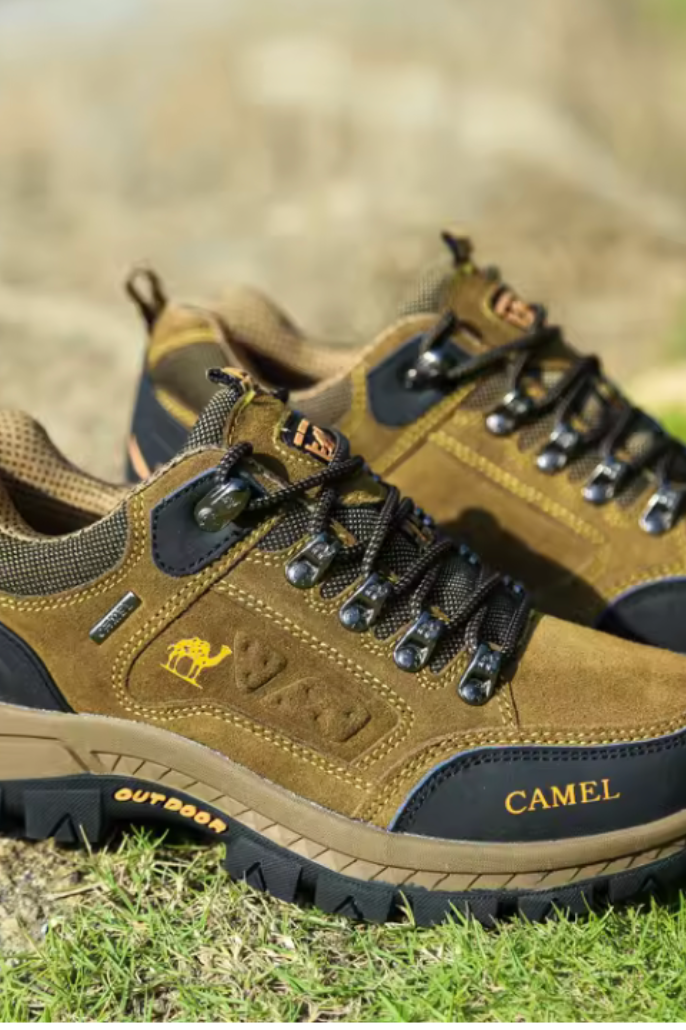 Amelio Innovative Hiking Boots - Khaki