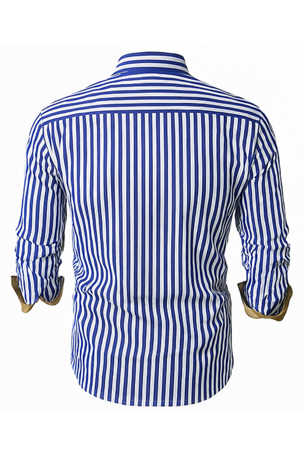 William Elegant Striped Shirt - Blue