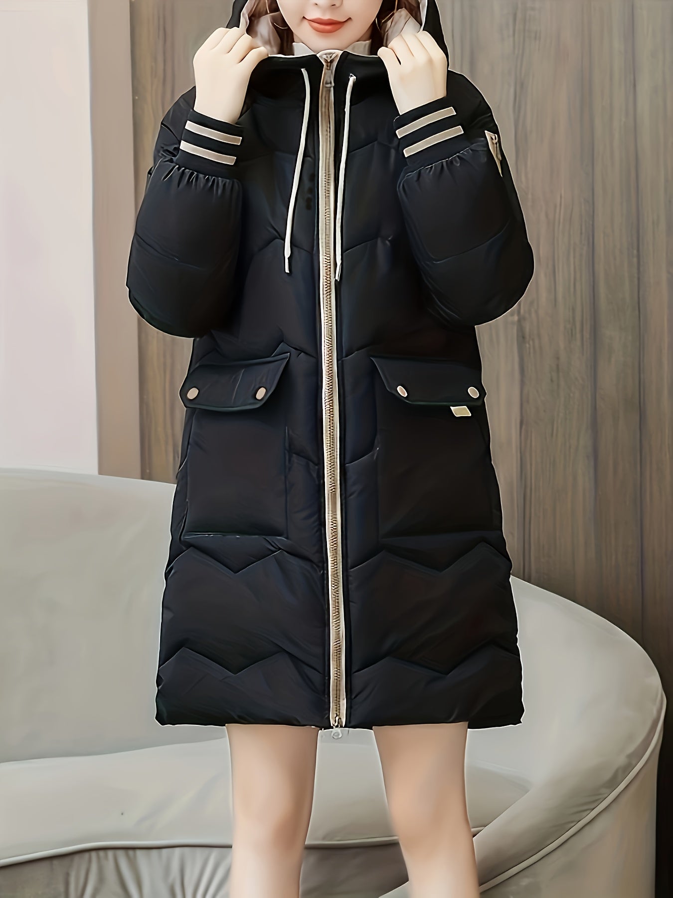 WW | Warm Hooded Puffer Winter Jacket for Women - Perfect for Winter