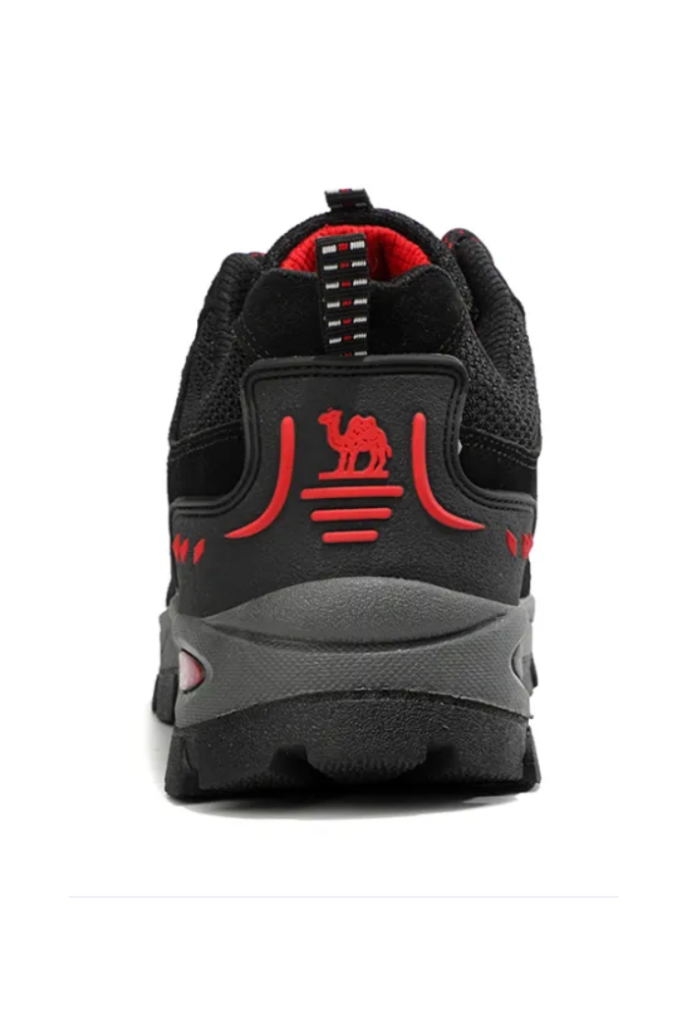 Amelio Innovative Hiking Shoes - Black Red