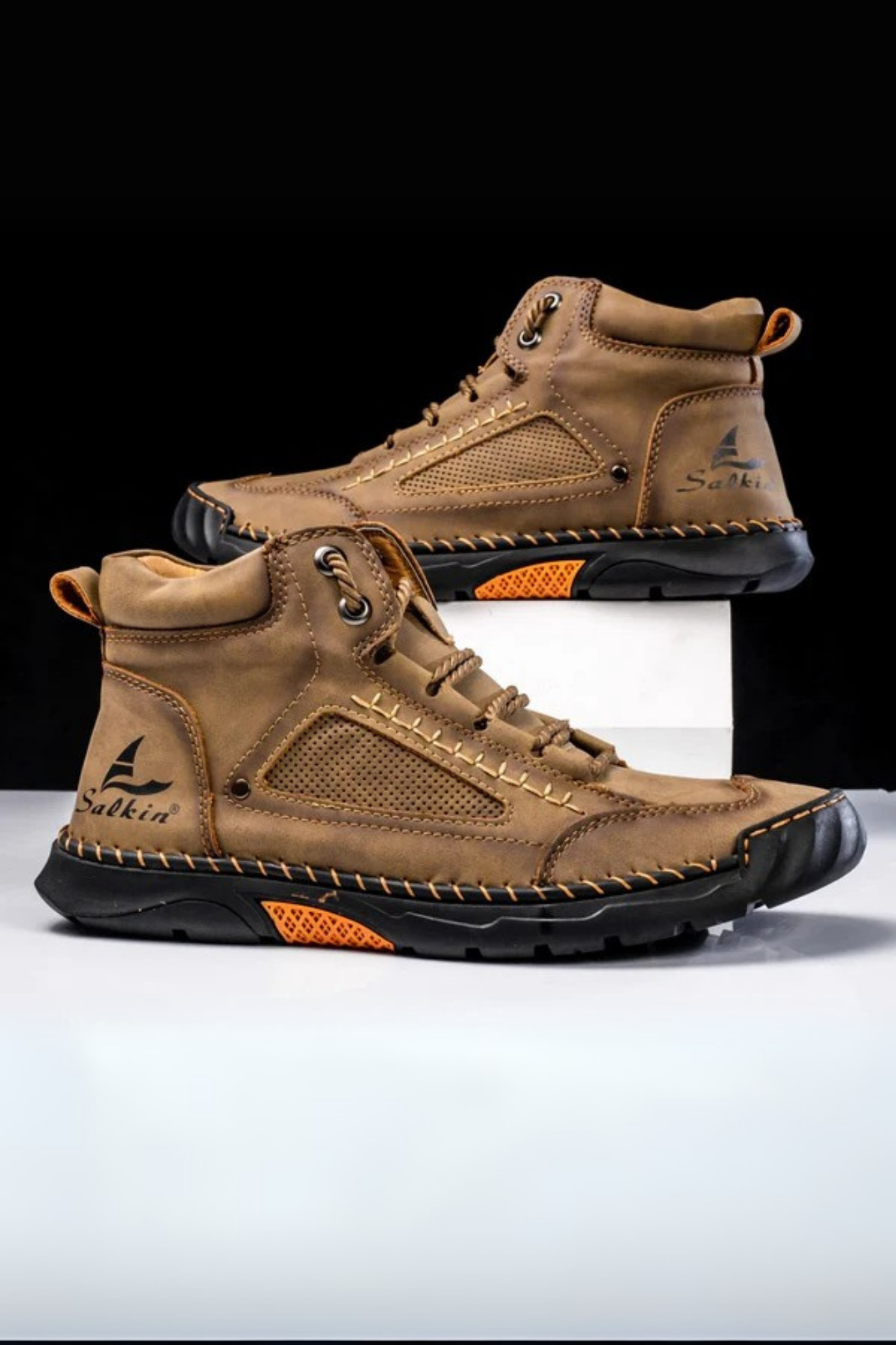Moriarty | Leather High Top Shoes