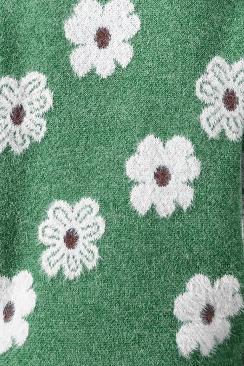 WW | Pullover mit Blumenmuster für Frauen