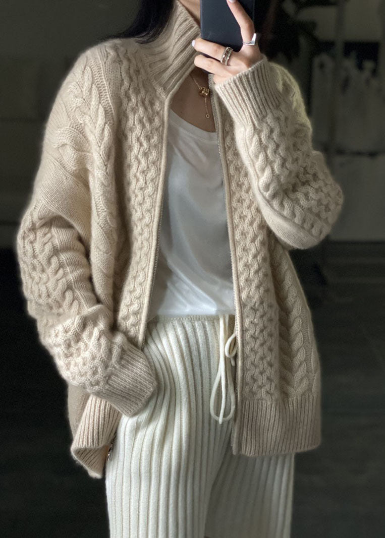 WW | Cardigan with high neckline