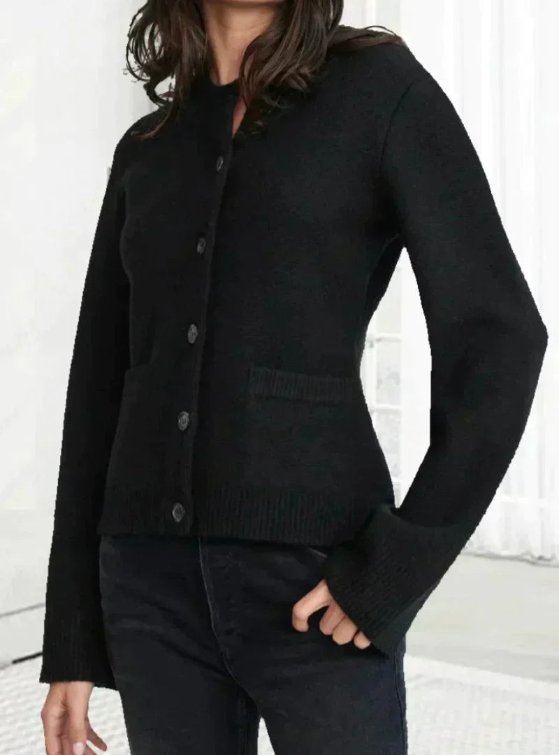 WW | Cardigan Soft Knitwear Buttons And Pockets Long-Sleeved Comfortable Fit