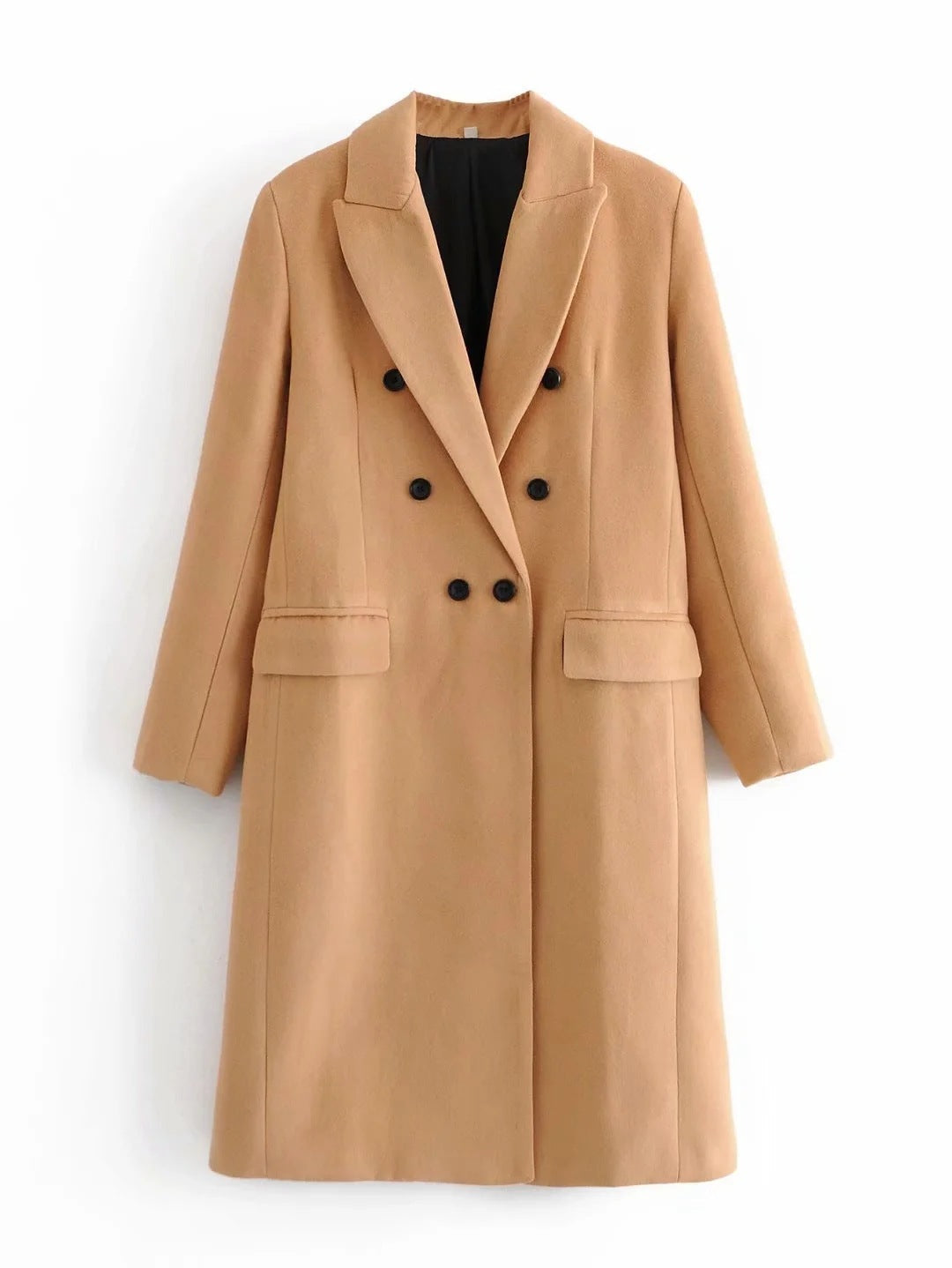 WW | Double-Breasted Jacket with Hood