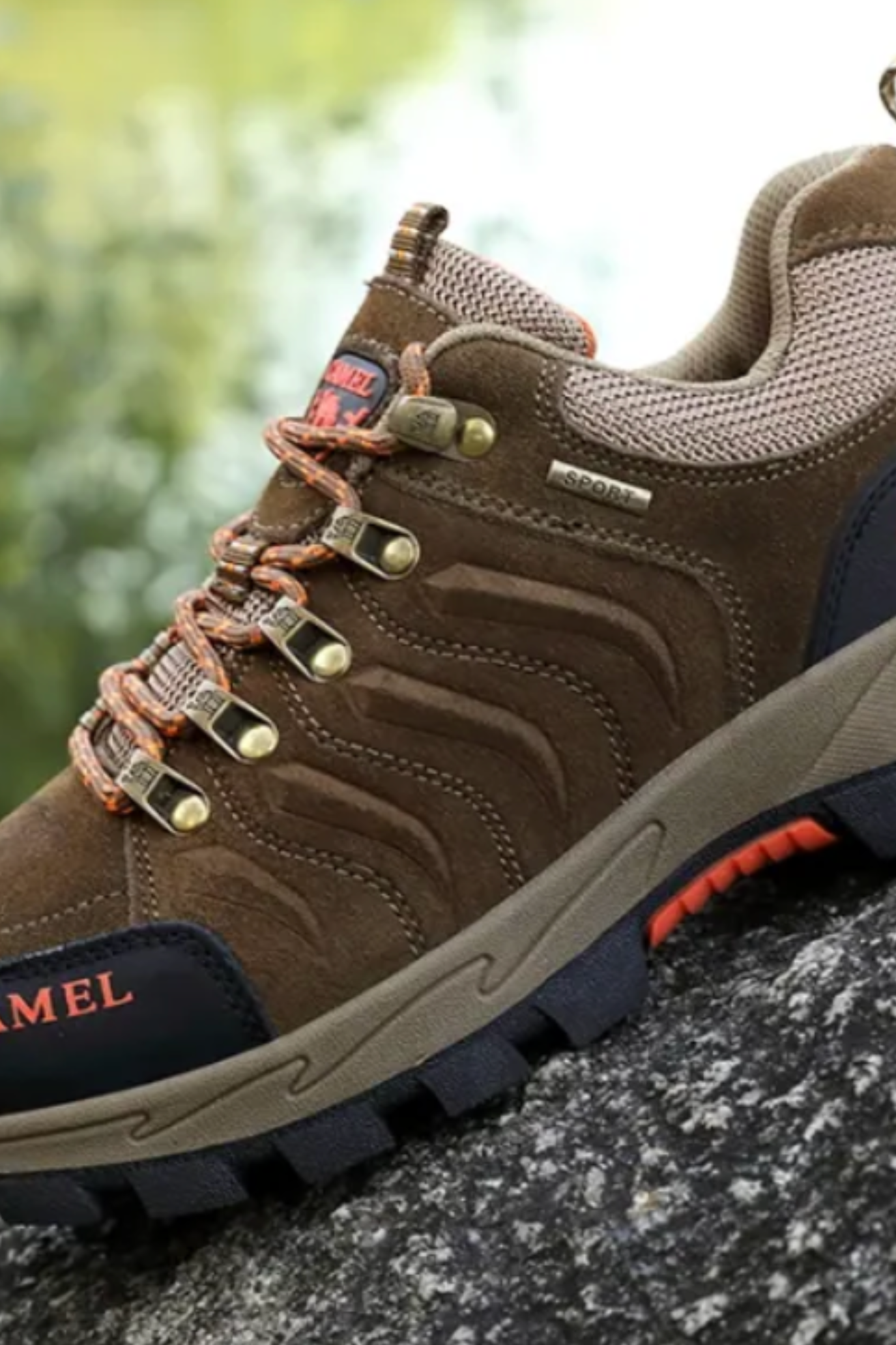 Amelio Innovative Hiking Shoes - Brown