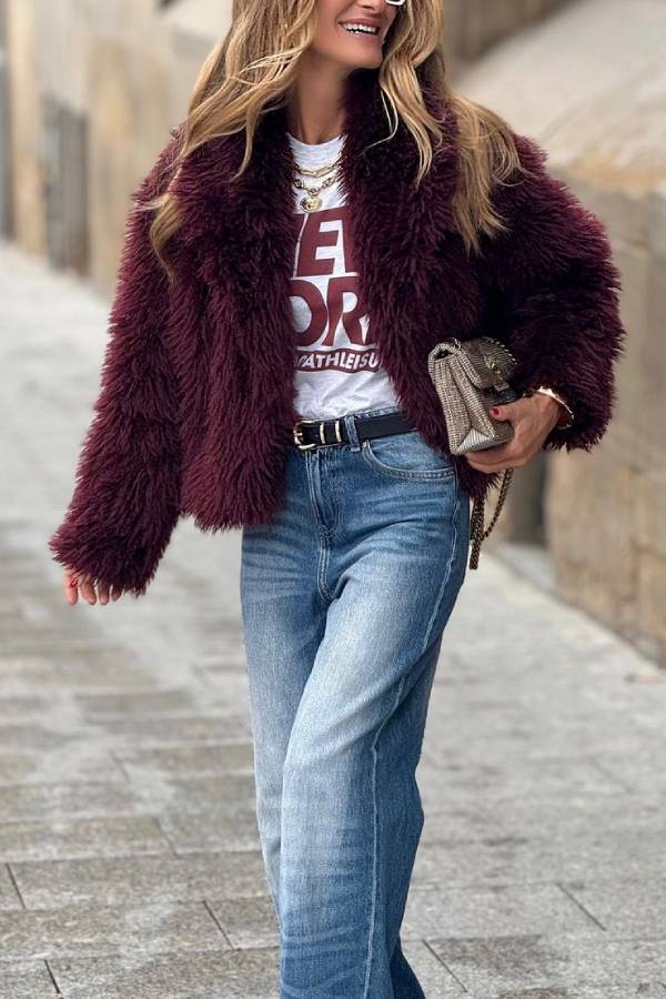 WW | Fuchsia Hue Fleece Jacke