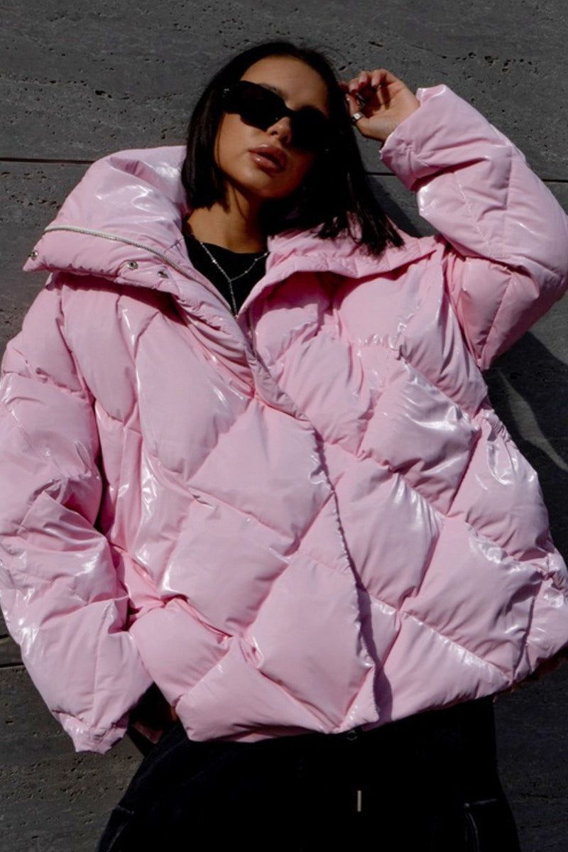 WW | Passform gesteppte Baumwolljacke