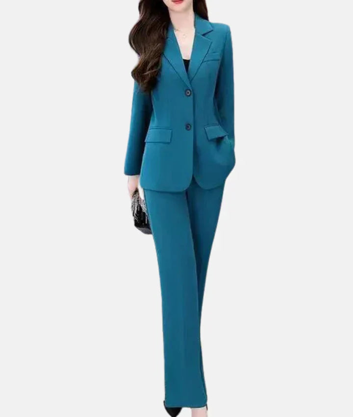 WW | hosenanzug mit tailliertem blazer