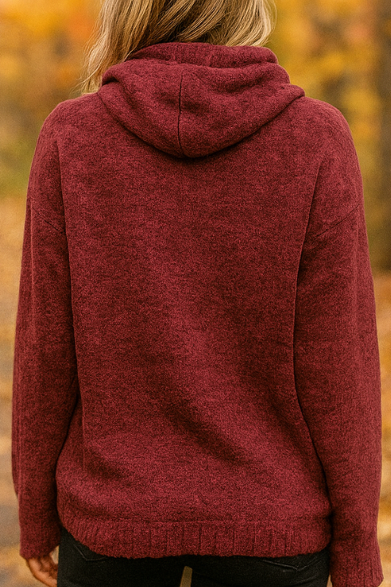 Xena | Long Sleeve Sweater with Pocket