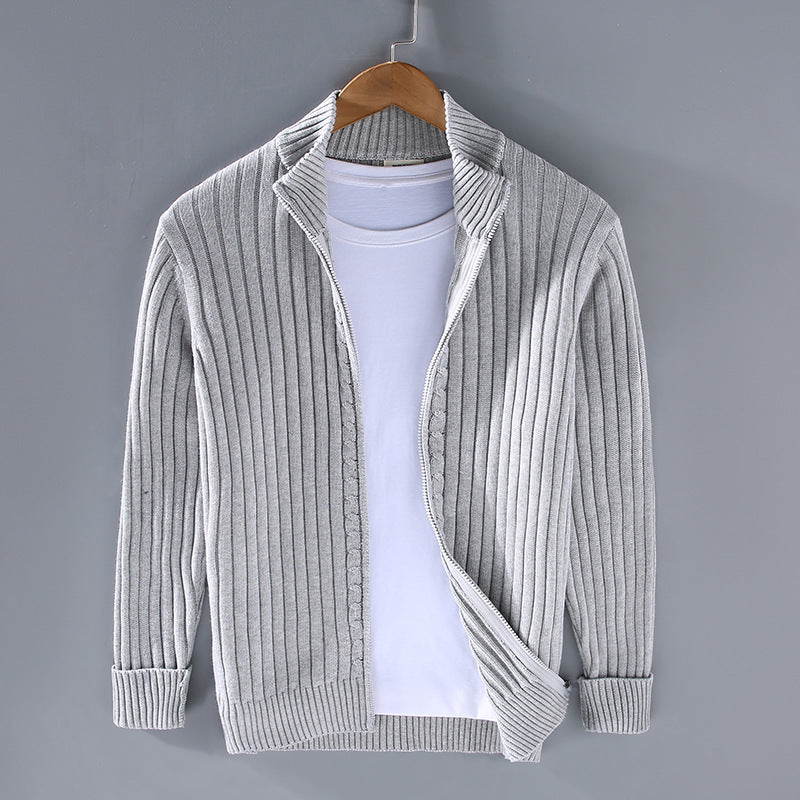 WW | Men's Zip-Up Sweater