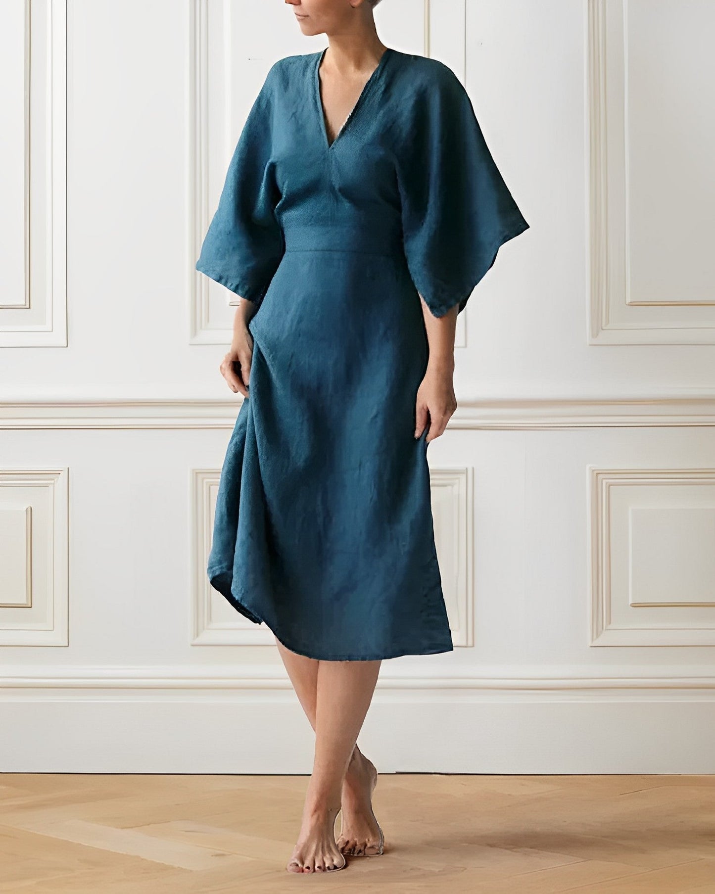 WW | Elegant Linen Dress