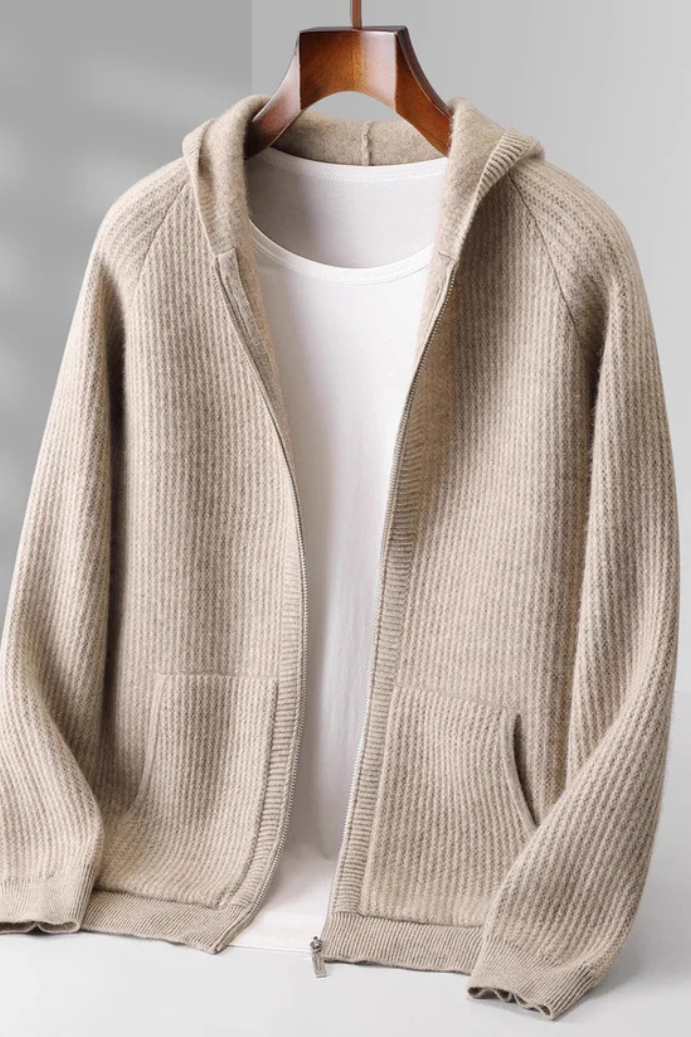 Sorrano | Cashmere Zip Hoodie