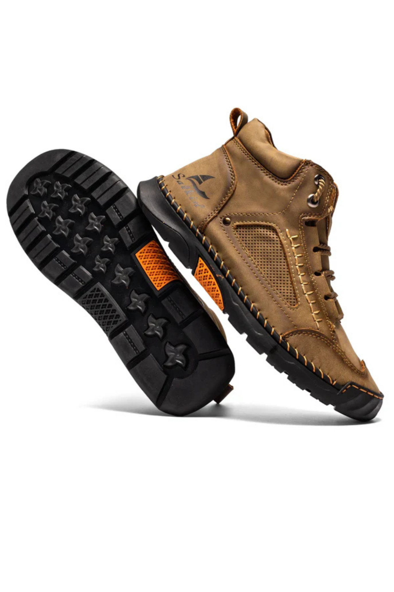 Moriarty | Leather High Top Shoes