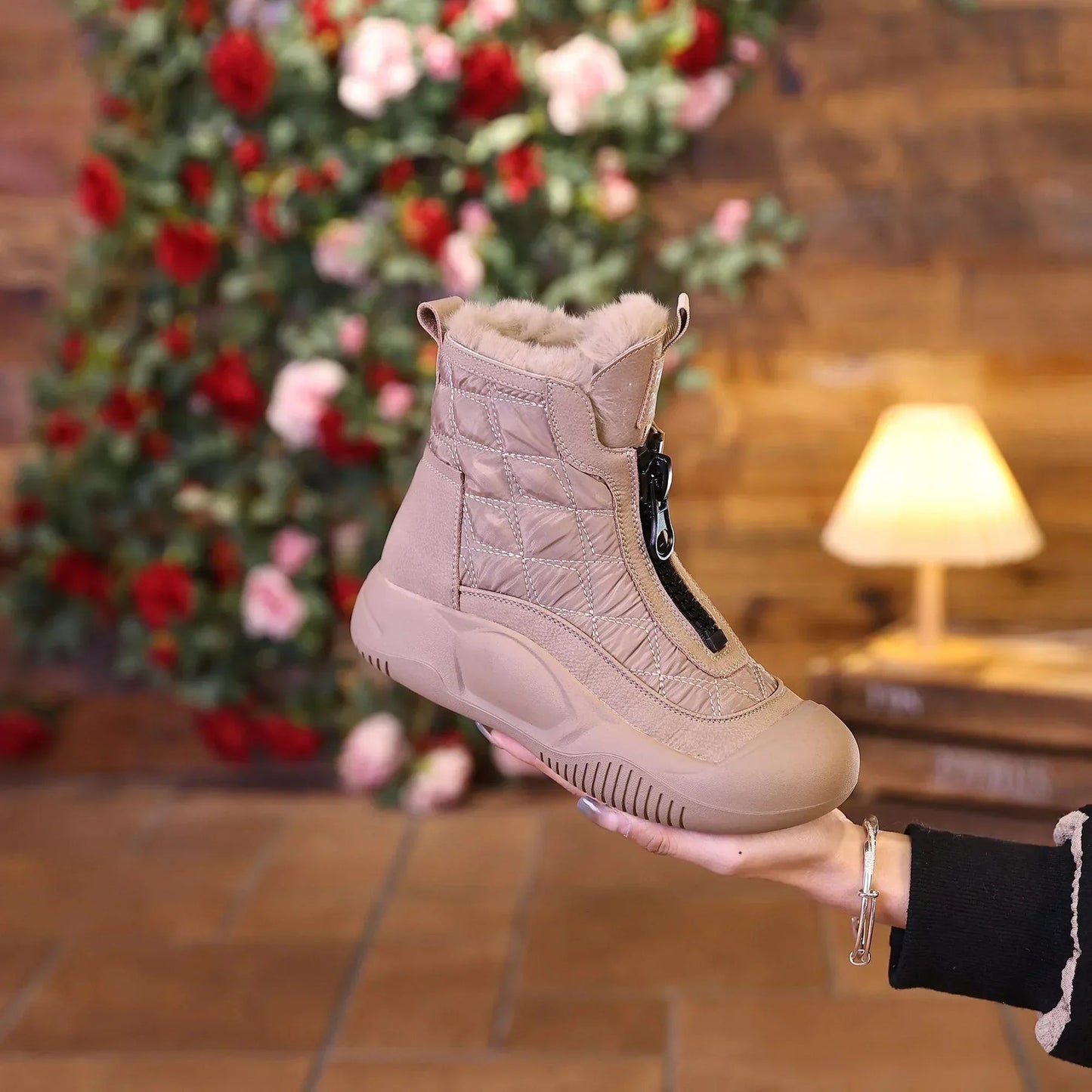 WW | Stylish Winter Boots with Soft Soles for Women