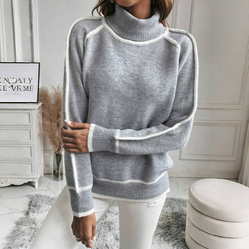 WW | Klassischer Strickpullover mit Weichem Stoff