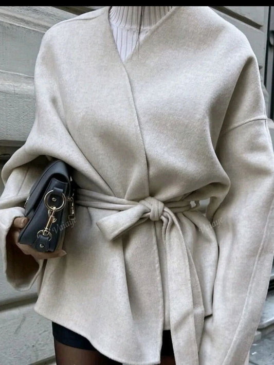 WW | Schnürjacke mit Gürtel