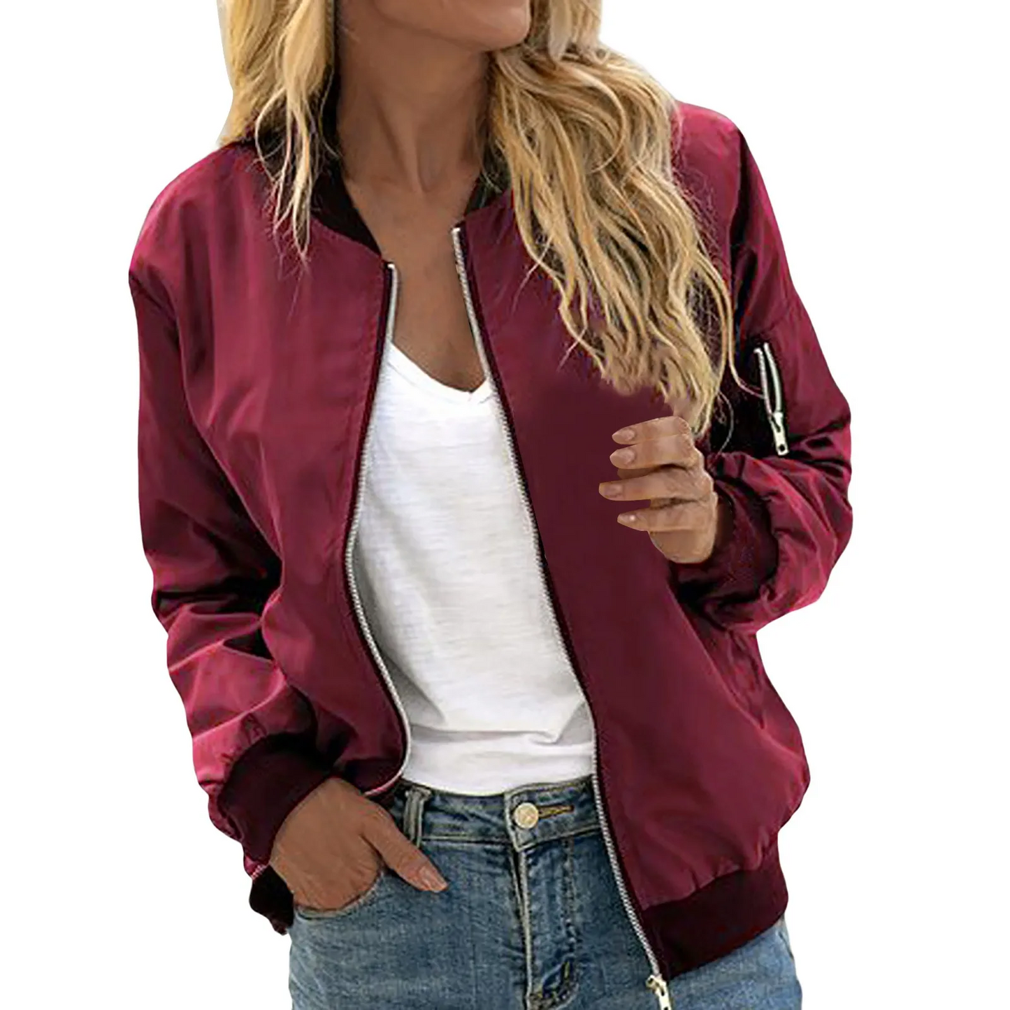 WW | Classic Casual Bomber Jacket Women