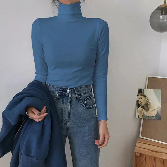 WW | Long-Sleeved Turtleneck Top
