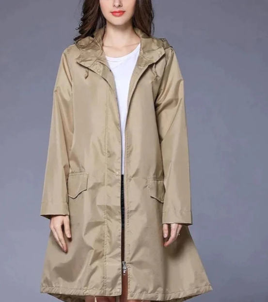 WW | Waterproof Coat for Women Long