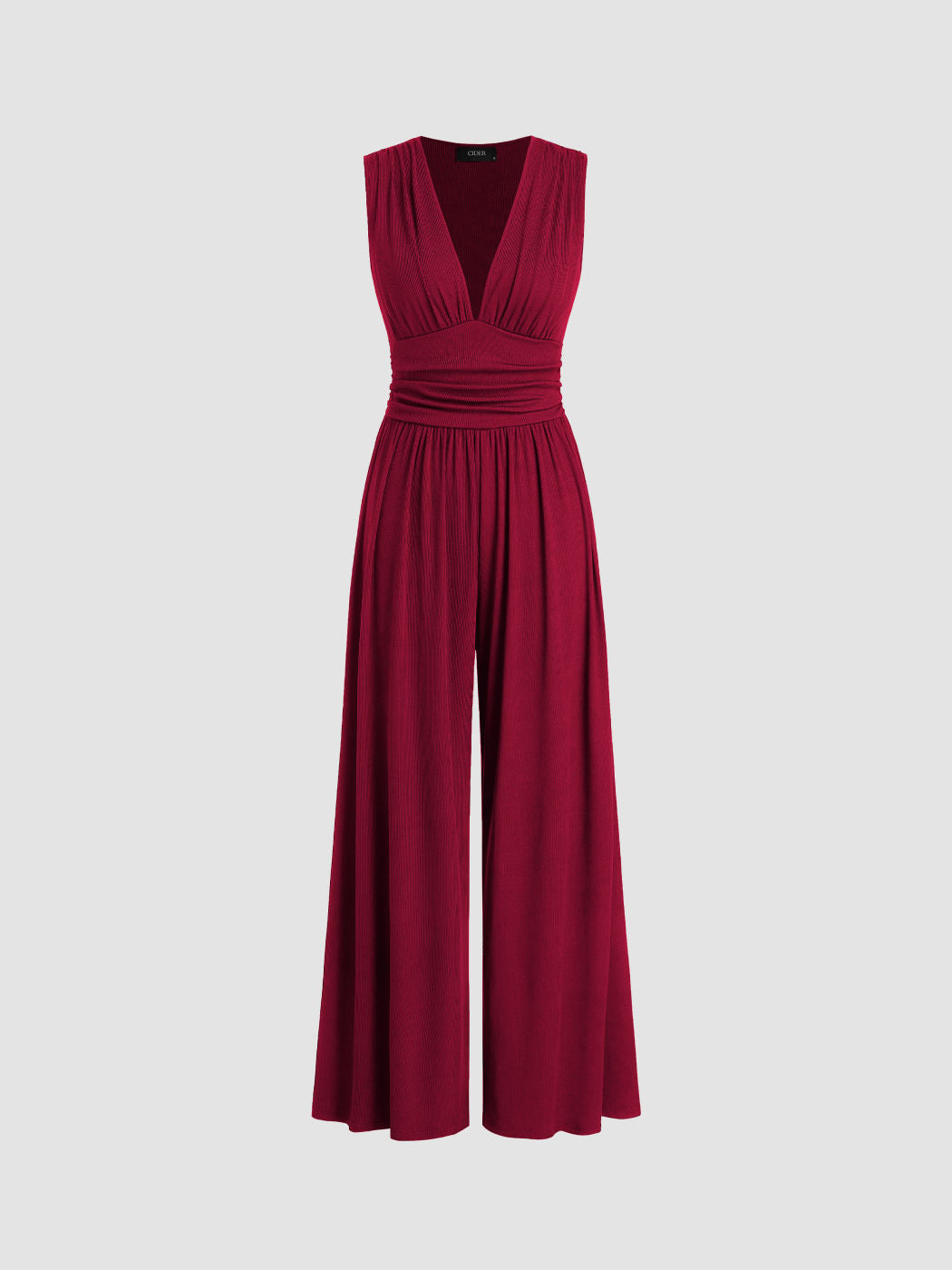 WW | Elegant Women's V-Neck Jumpsuit