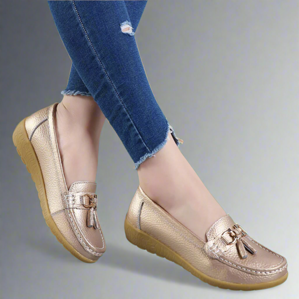 Heli™ | Handmade Comfortable Leather Moccasins