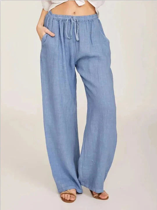 WW | Baumwoll Leinen Hose