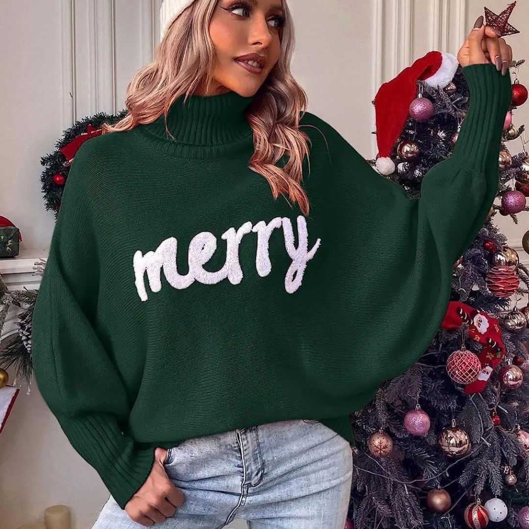 WW | Festlicher Pullover für Frauen mit Rollkragen