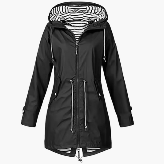 WW | Regenjacke mit Kapuze - Wasserdichte Windjacke für Outdoor & Alltag