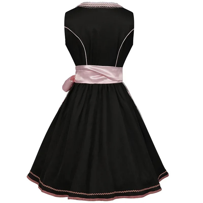 WW | Damen Traditionelles Kleid mit Blumenstickerei