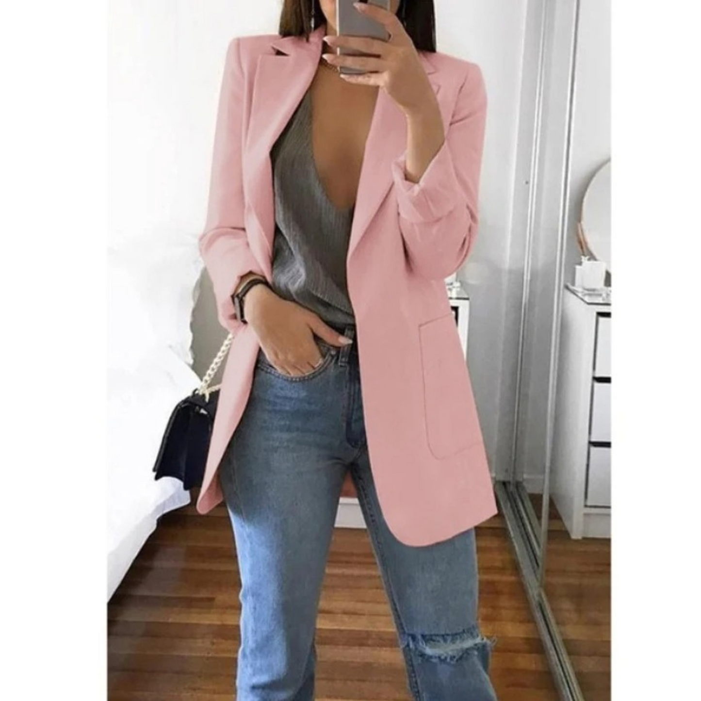 WW | Blazer Lang Damen Blazer