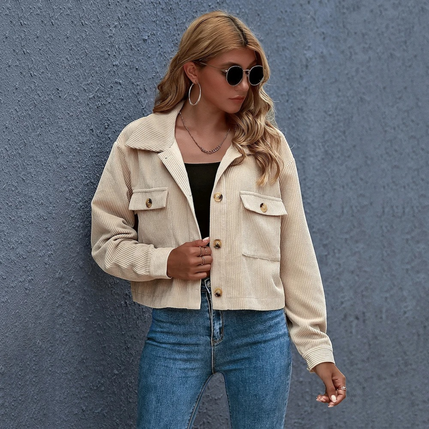 WW | Stylish Corduroy Jacket