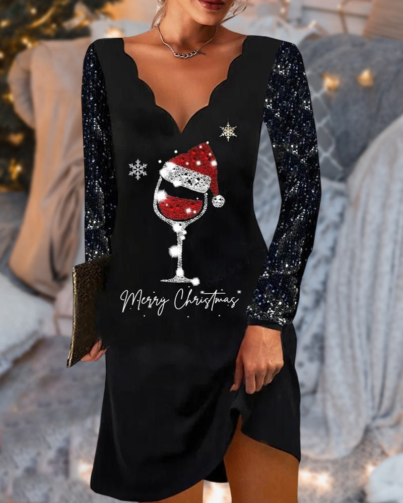 WW | Comfort Chic V-Neck Cheer Dress