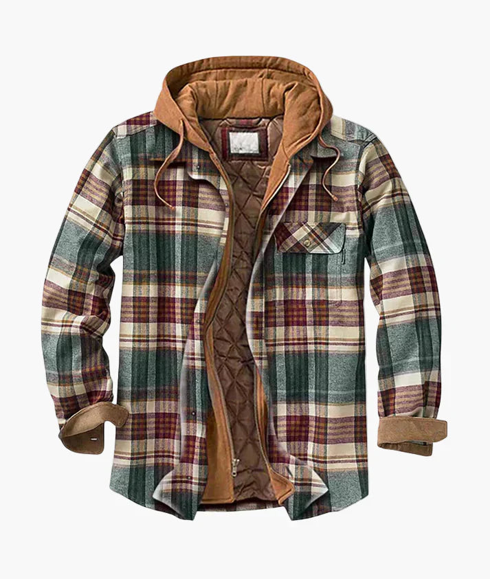 WW | Flannel Plaid Hooded Jacket - Urban Casual Style for Autumn & Winter