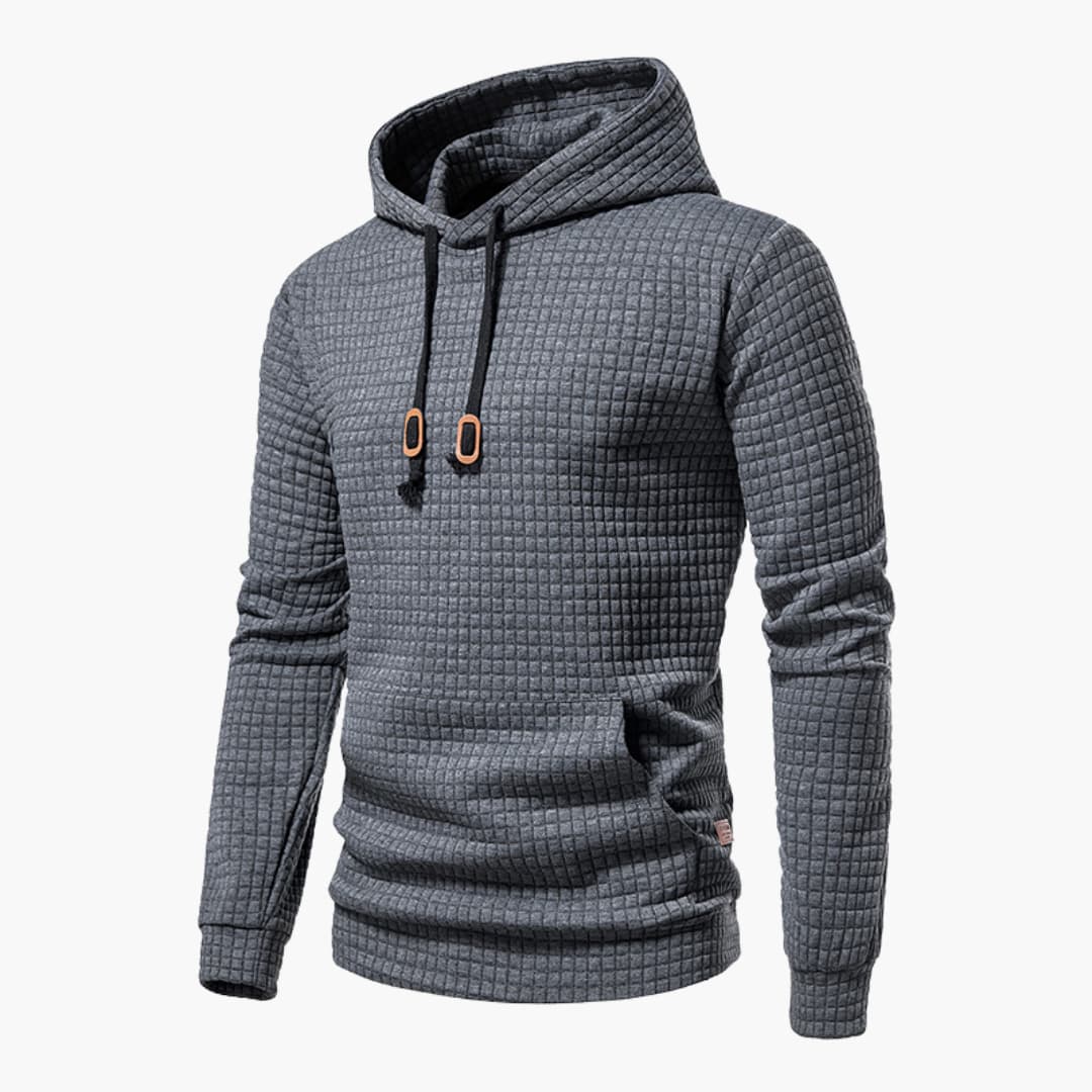WW | Kapuzenpullover Kariert - Moderner Freizeit-Hoodie für Alltag und Sport