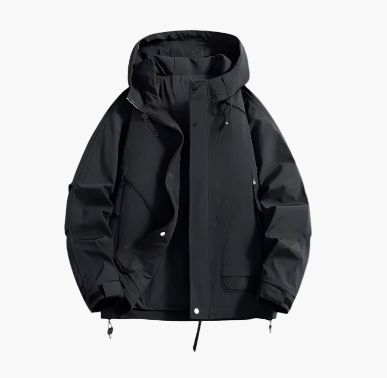 WW | Outdoor Funktionsjacke - Winddichte Regenjacke für Freizeit und Sport