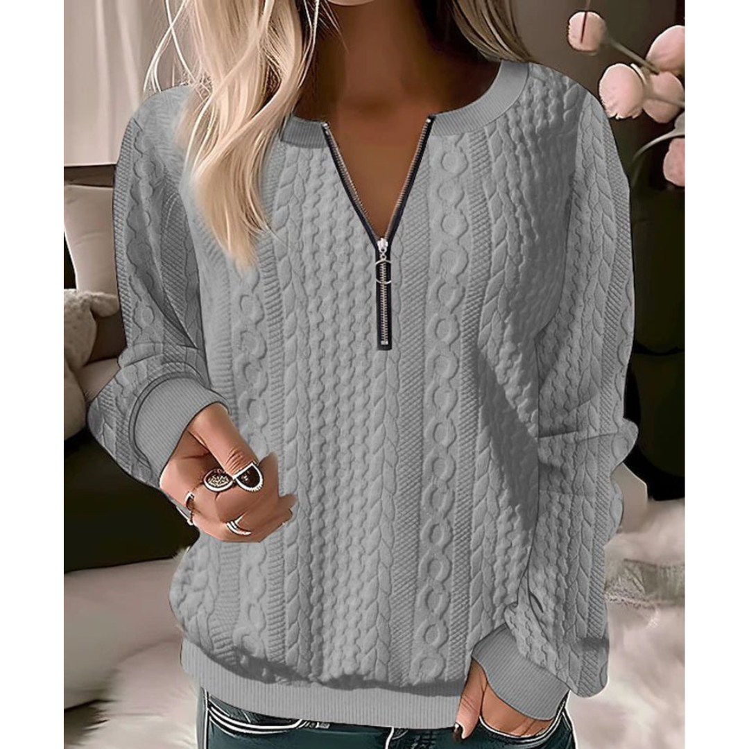 WW | Elegant Women's V-Neck Sweater