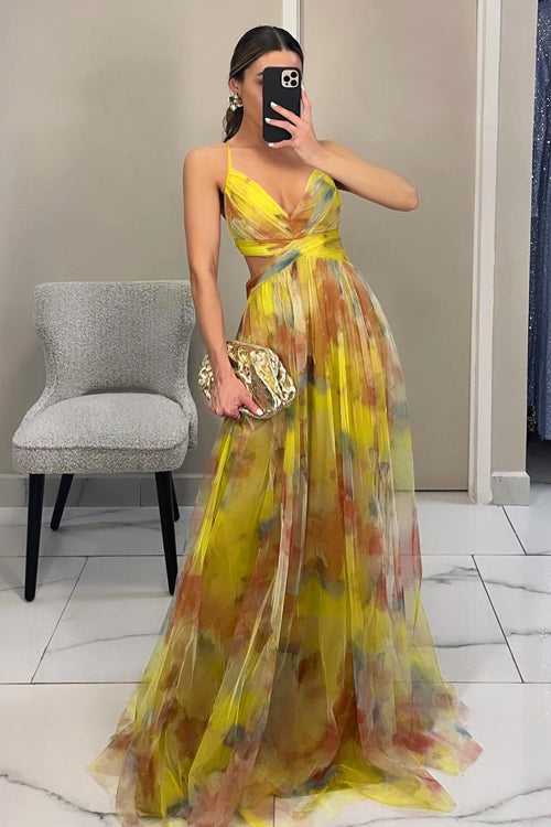 WW | Enchant My Love Print Maxi Dress