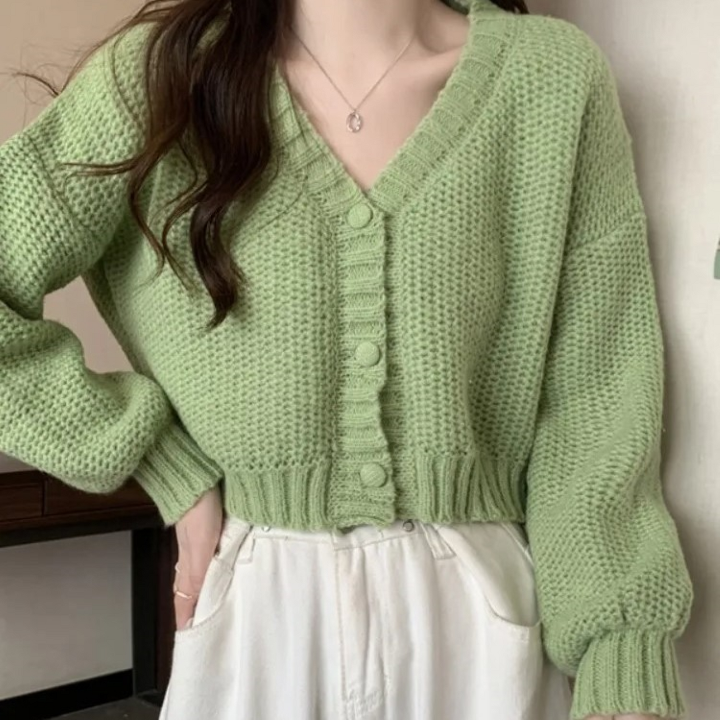 WW | Freizeitjacke mit V-Ausschnitt