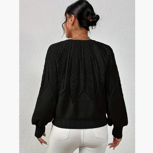 WW | Women's Classic Cable Knit Sweater