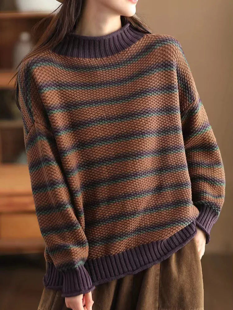 WW | Striped Knitted Sweater