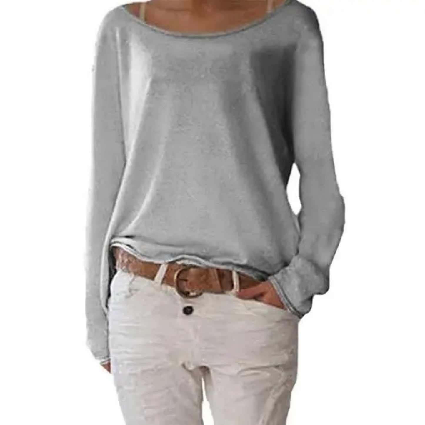 WW | Einfaches Langarm-T-Shirt
