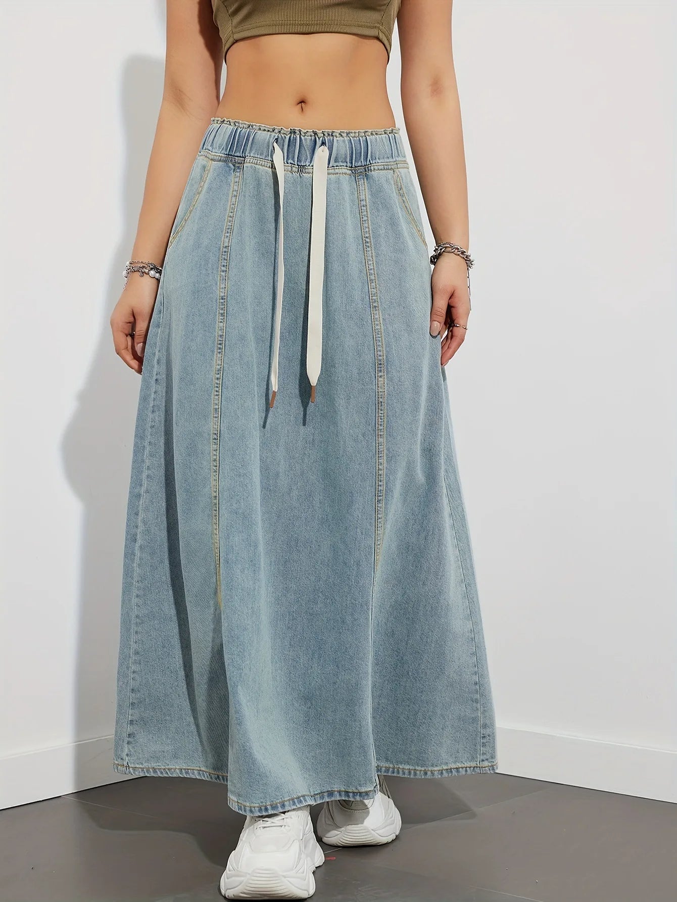 WW | A-Linie Denim-Rock