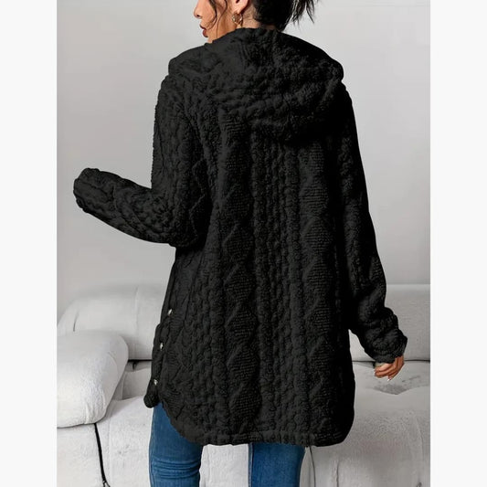 WW | Gemütlicher Hoodie mit Teddy-Pullover für Damen