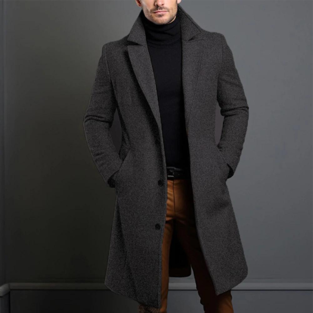 WW | Long Urban Coat For Men