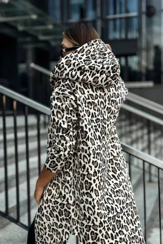 WW | Trenchcoat mit Leopardenmuster
