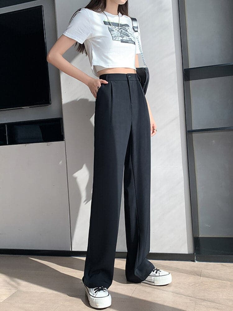 WW | Modern High-Waisted Trousers