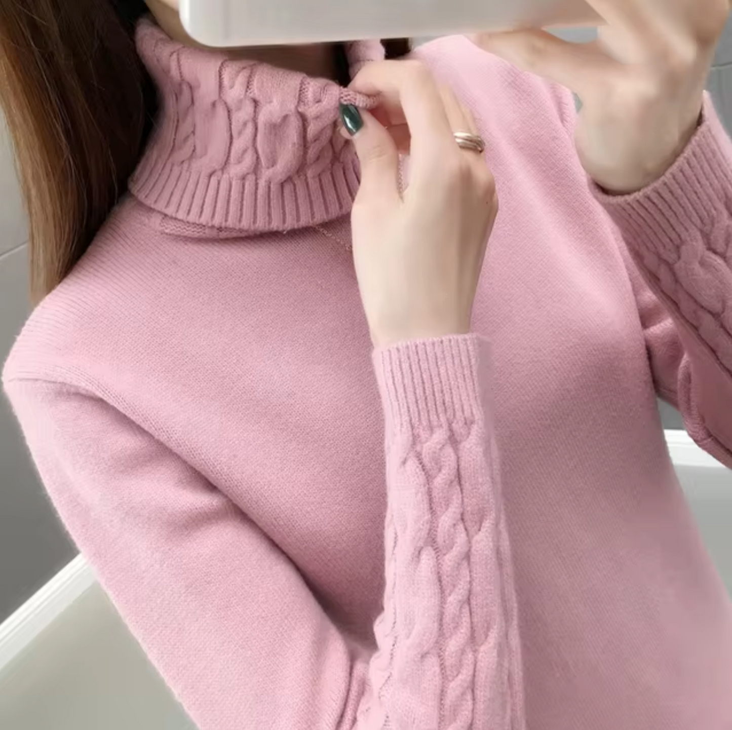WW | Rollkragenpullover aus Wolle