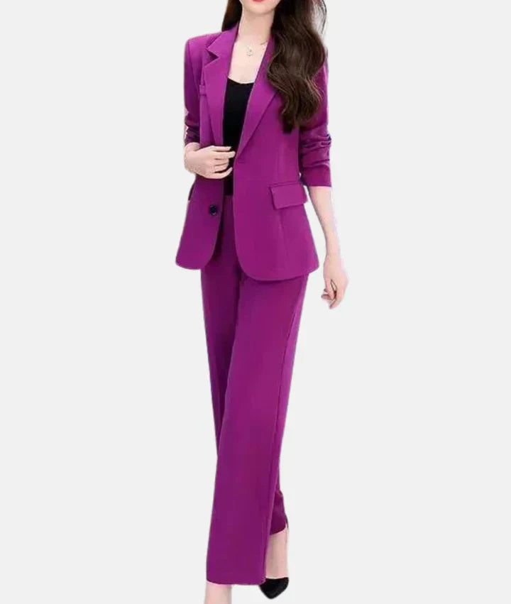 WW | hosenanzug mit tailliertem blazer